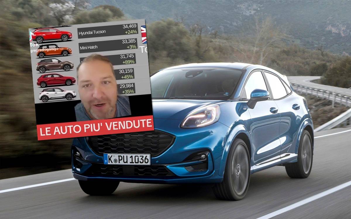 Le auto più vendute in Europa nel 2023