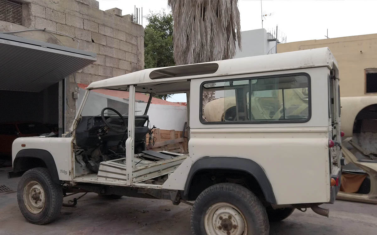 Restaurare un Defender 110 - Ep.1