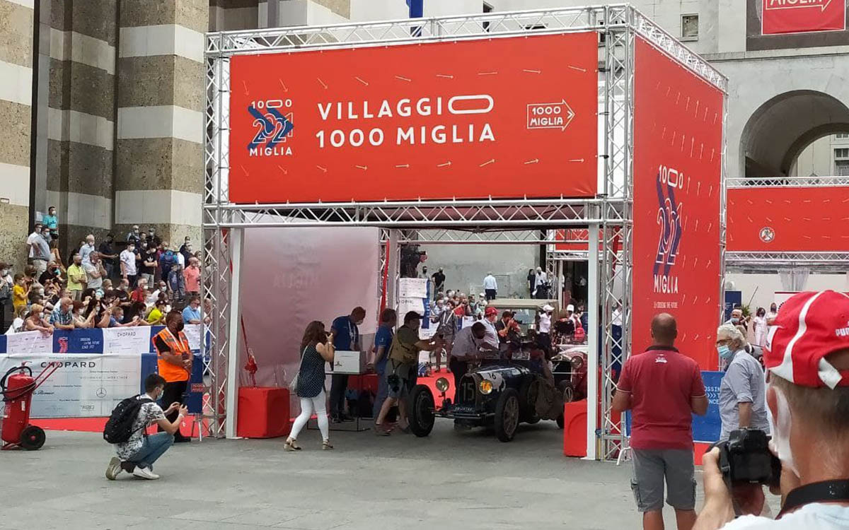 MilleMiglia Punzonatura e Partenza