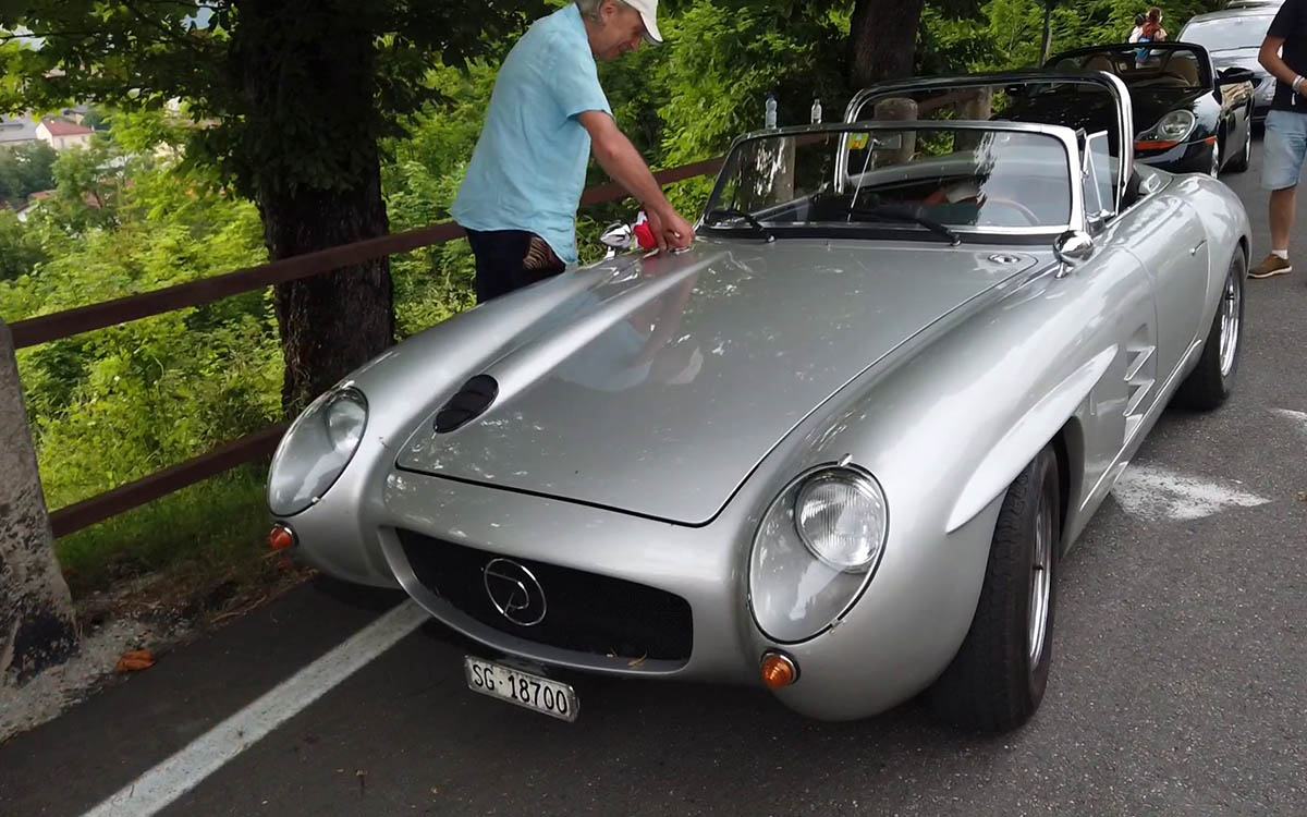 PC 6000 su base Corvette '74 alla Mille Miglia