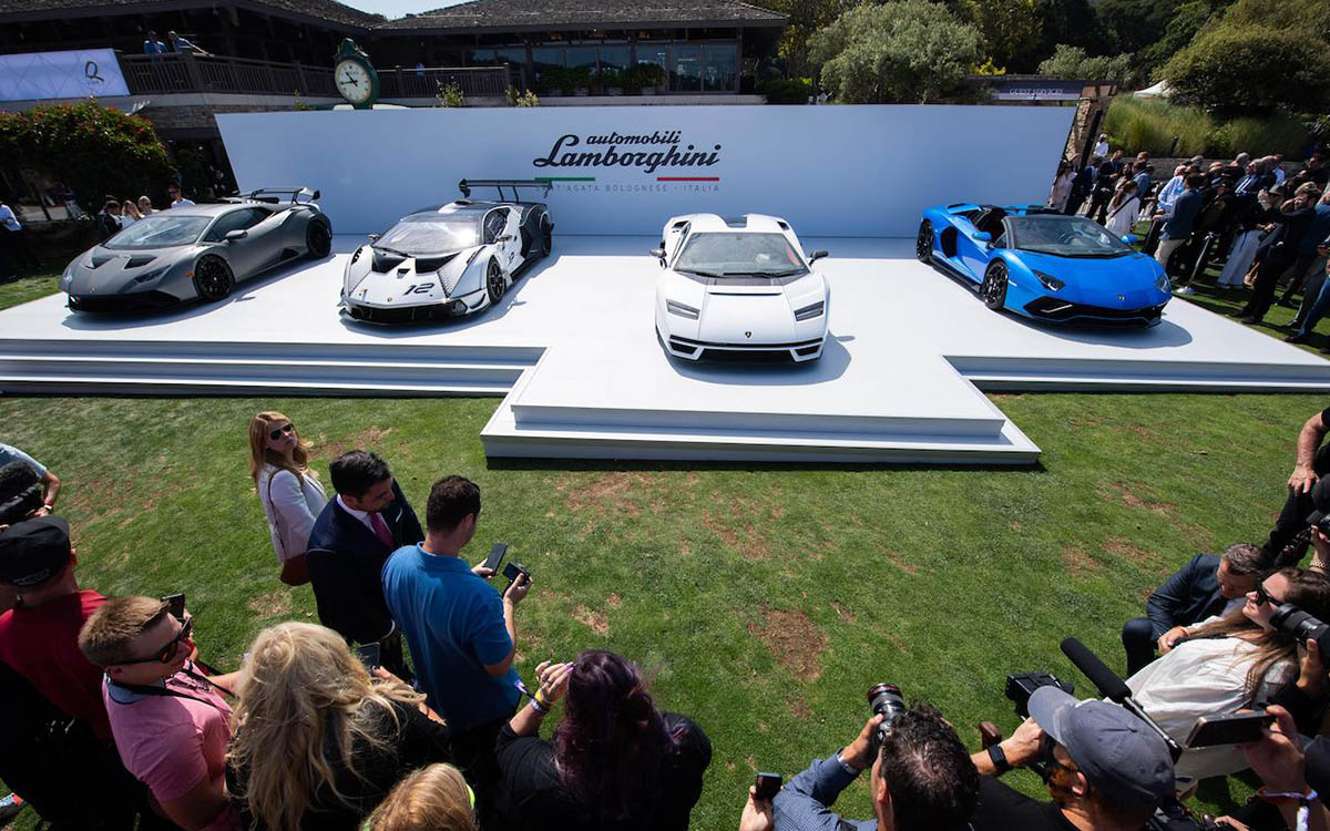 Monterey Car Week: una Lambo da libidine