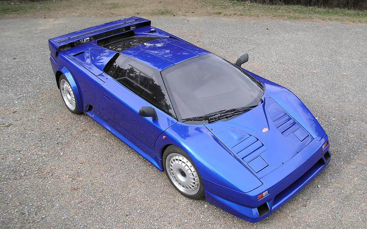 La Bugatti perduta del Maestro Gandini