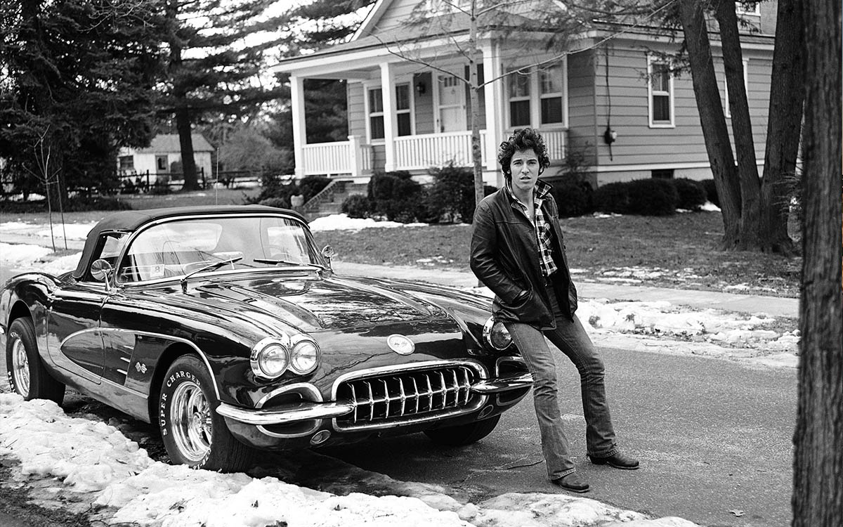 Bruce Springsteen, un amante di auto americane