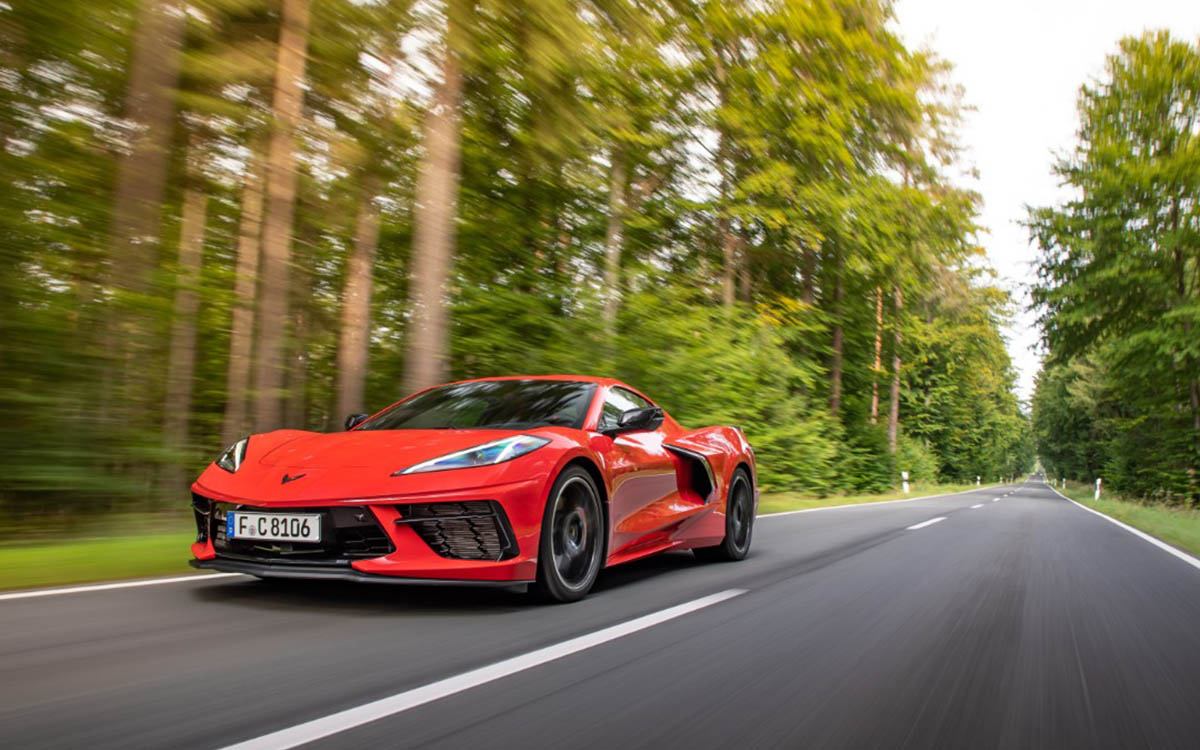 Il debutto europeo della nuova Corvette Stingray