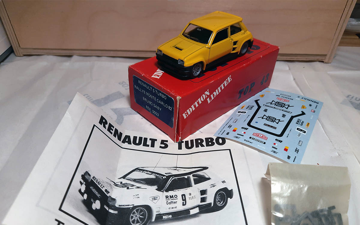 Transkit in scala 1/43; modellini che da brutti anatroccoli diventano bei cigni