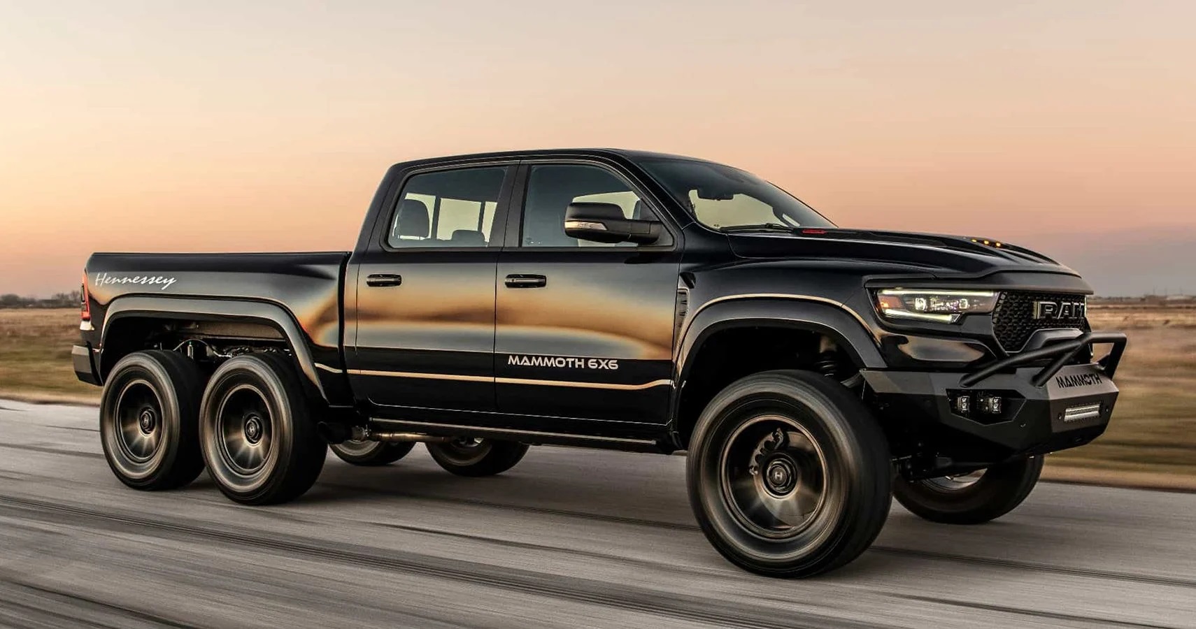 HENNESSEY MAMMOTH 6x6. Il pick up più assurdo del Mondo!