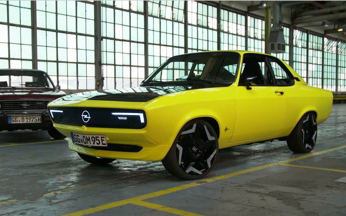 Opel Manta GSe ElektroMOD: l’elettrico che piace!