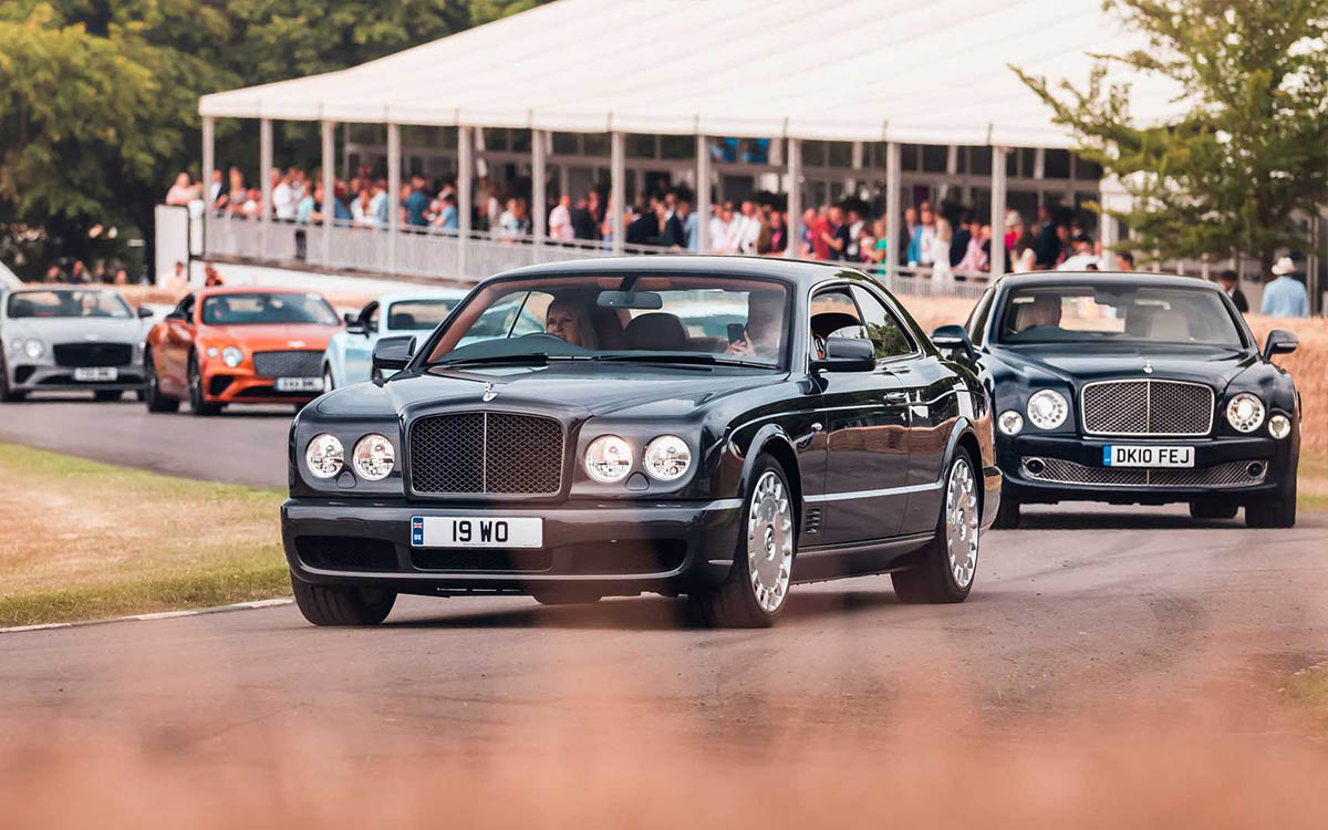 Bentley a Goodwood per celebrare 40 anni di turbocompressori