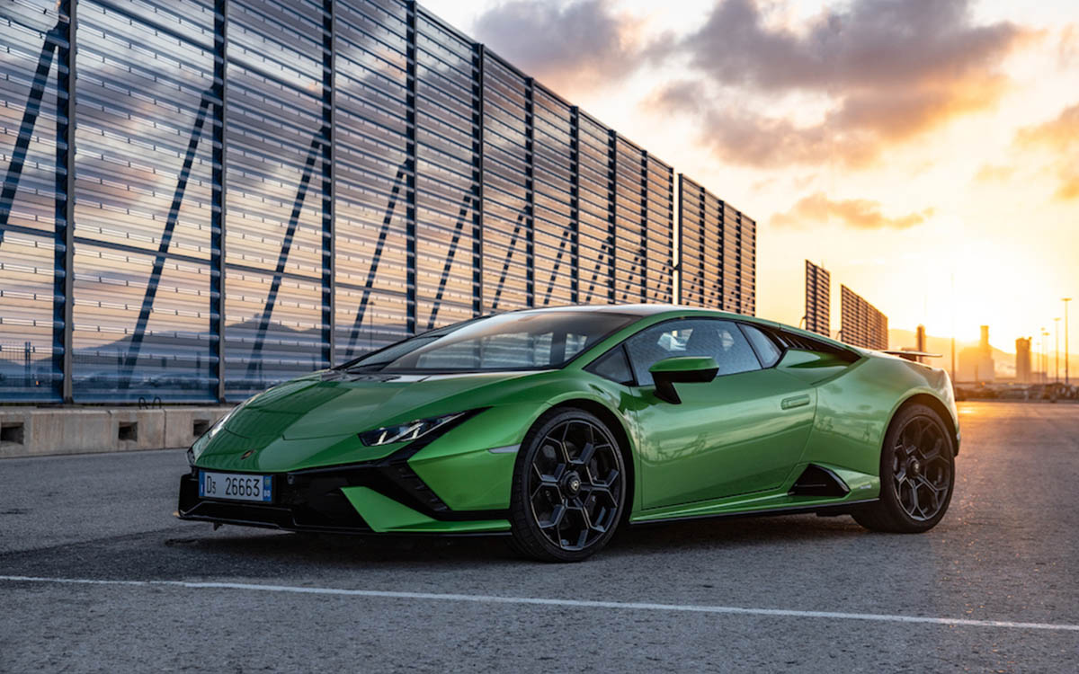 Lamborghini Huracán Tecnica: prove tecniche di trasmissione in pista