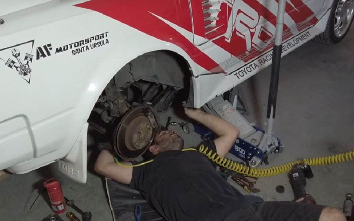 Toyota MR2 MK1 - Sospensioni post. - Ep.5 Toyota MR2 MK1 - Sospensioni post. - Ep.5